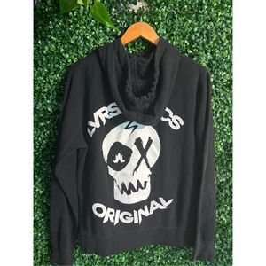 Lovers Are Lunatics Graphic Jacket Sz Small